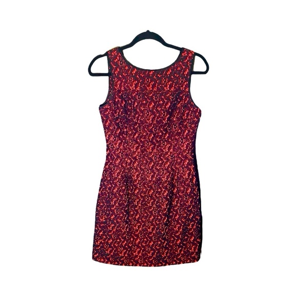 Aidan Mattox Dresses & Skirts - Aidan Mattox Formal Sleeveless Coral and Black Dress​​